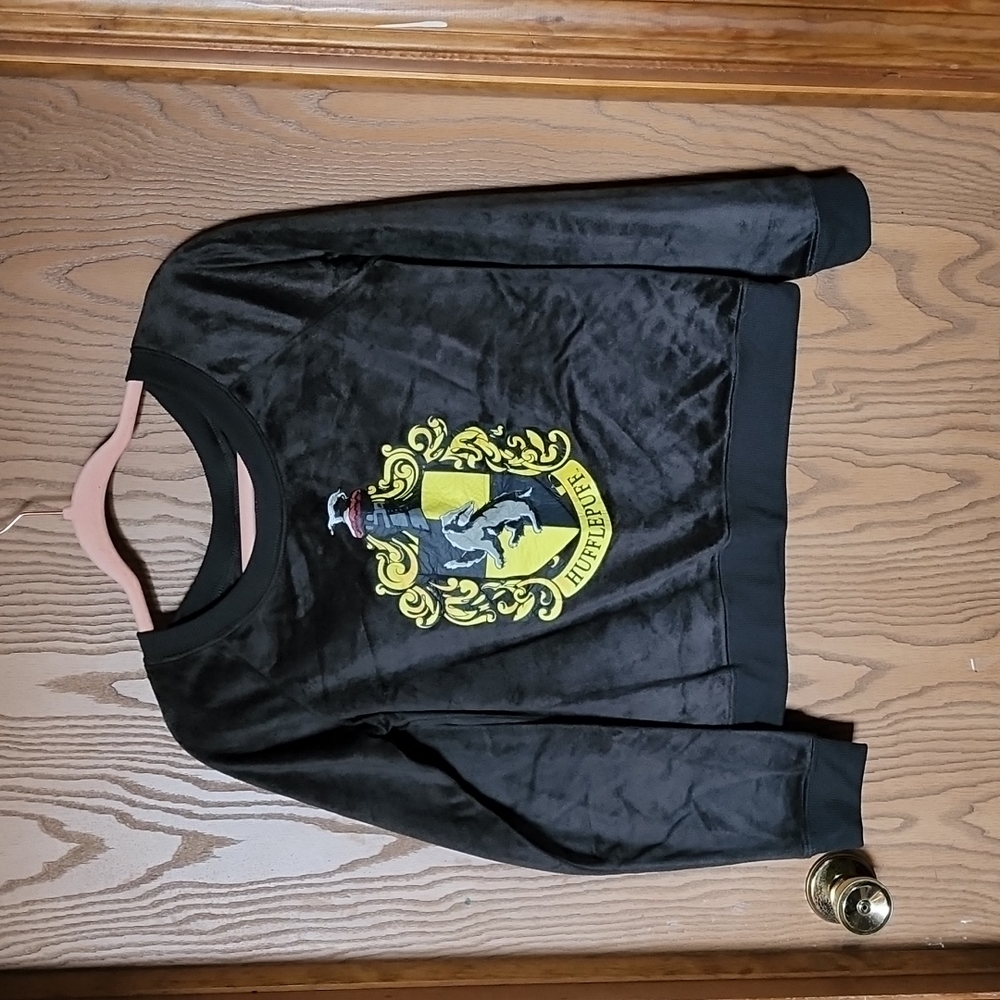 Hufflepuff Grey Pajama Set